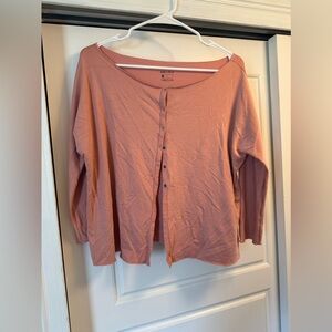 Nike yoga pink cover up